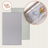 Lionelo Bamboo Sheet 80 × 42 - бамбукові простирадла на резинці, набір 2 шт. • Off White Grey