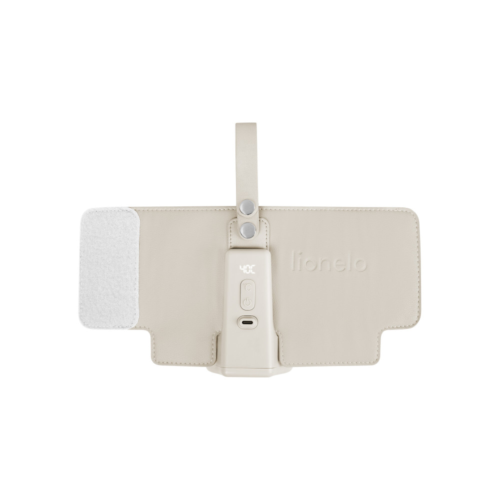 Lionelo Thermup Go Plus - портативний підігрівач для пляшечок, до 8 годин роботи • Beige Calm Lionelo Thermup Go Plus - портативний підігрівач для пляшечок, до 8 годин роботи • Beige Calm