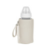 Lionelo Thermup Go Plus - портативний підігрівач для пляшечок, до 8 годин роботи • Beige Calm