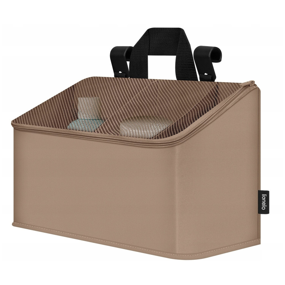 Lionelo SidePocket Medium - підвісний органайзер для ліжечка чи манежу, 43 × 15 × 23 см • Beige