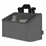 Lionelo SidePocket Medium - підвісний органайзер для ліжечка чи манежу, 43 × 15 × 23 см • Grey