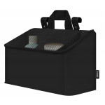 Lionelo SidePocket Medium - підвісний органайзер для ліжечка чи манежу, 43 × 15 × 23 см • Black