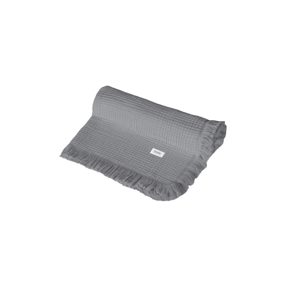 Lionelo Muslin Blanket - шестишарова муслінова ковдра для немовляти • Dove Grey