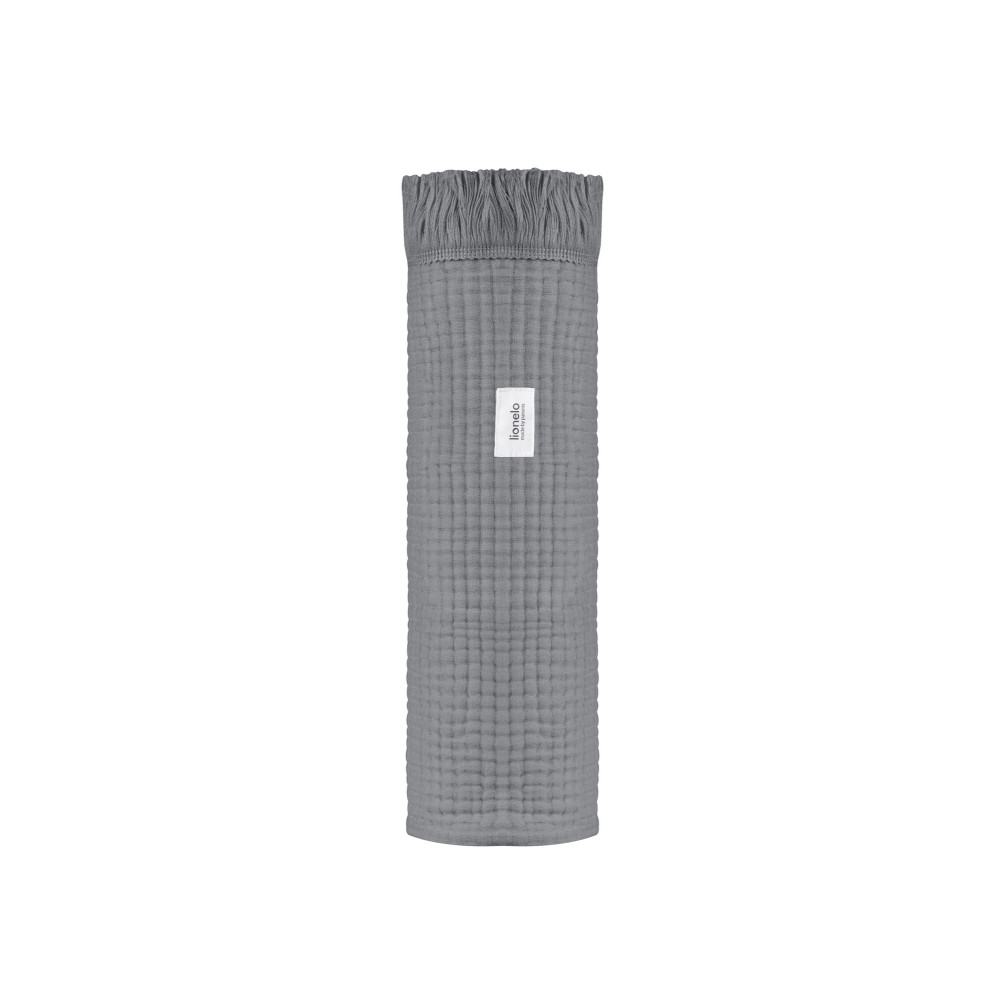 Lionelo Muslin Blanket - шестишарова муслінова ковдра для немовляти • Dove Grey