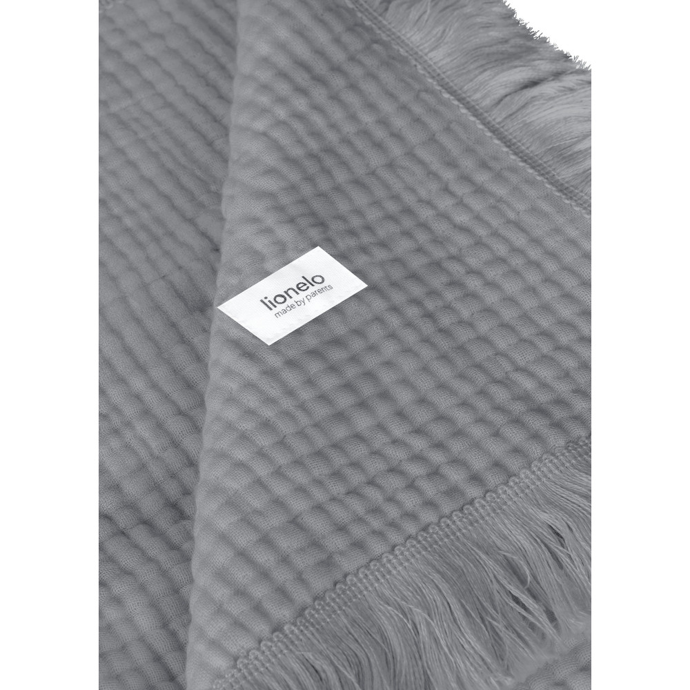 Lionelo Muslin Blanket - шестишарова муслінова ковдра для немовляти • Dove Grey
