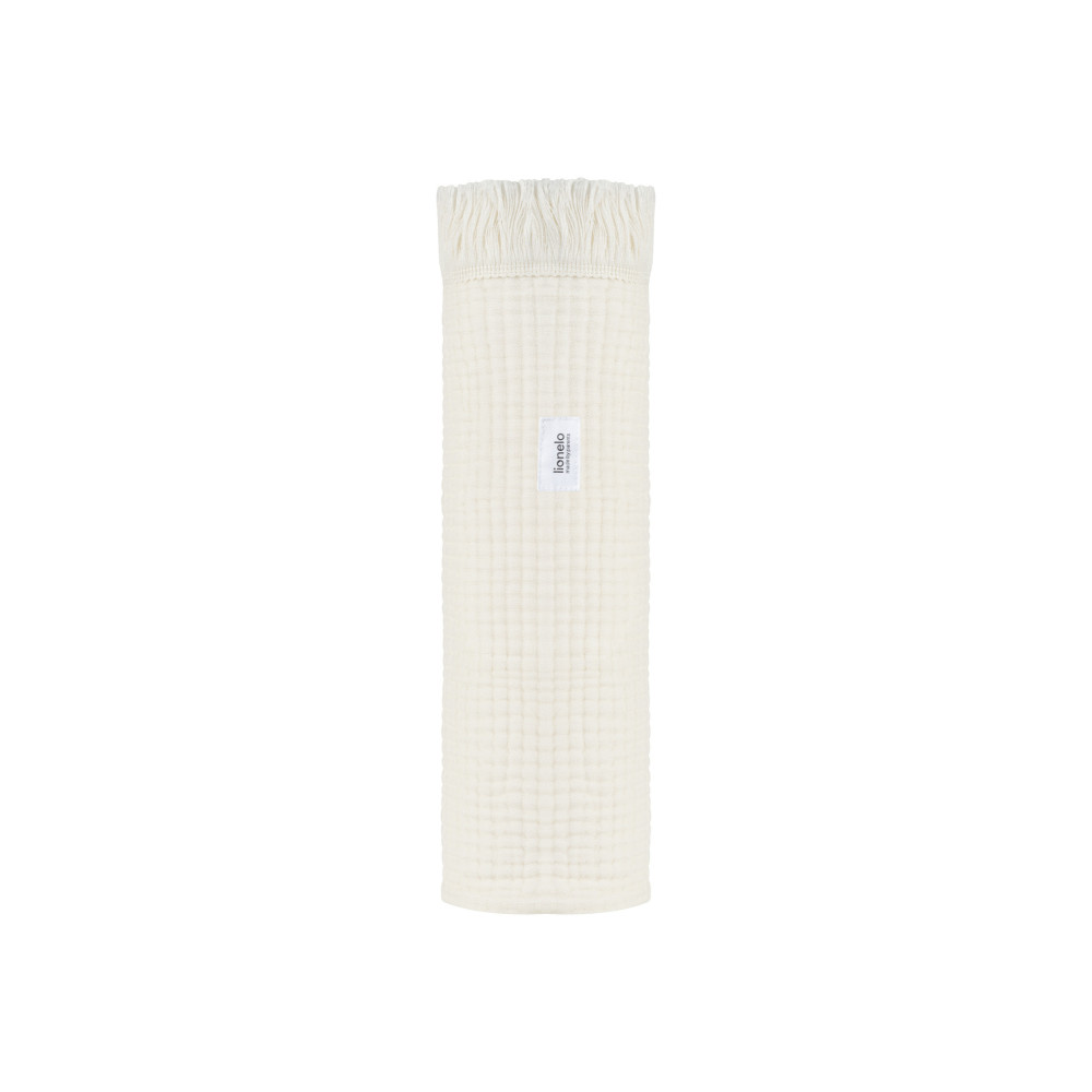 Lionelo Muslin Blanket - шестишарова муслінова ковдра для немовляти • Natural Cream