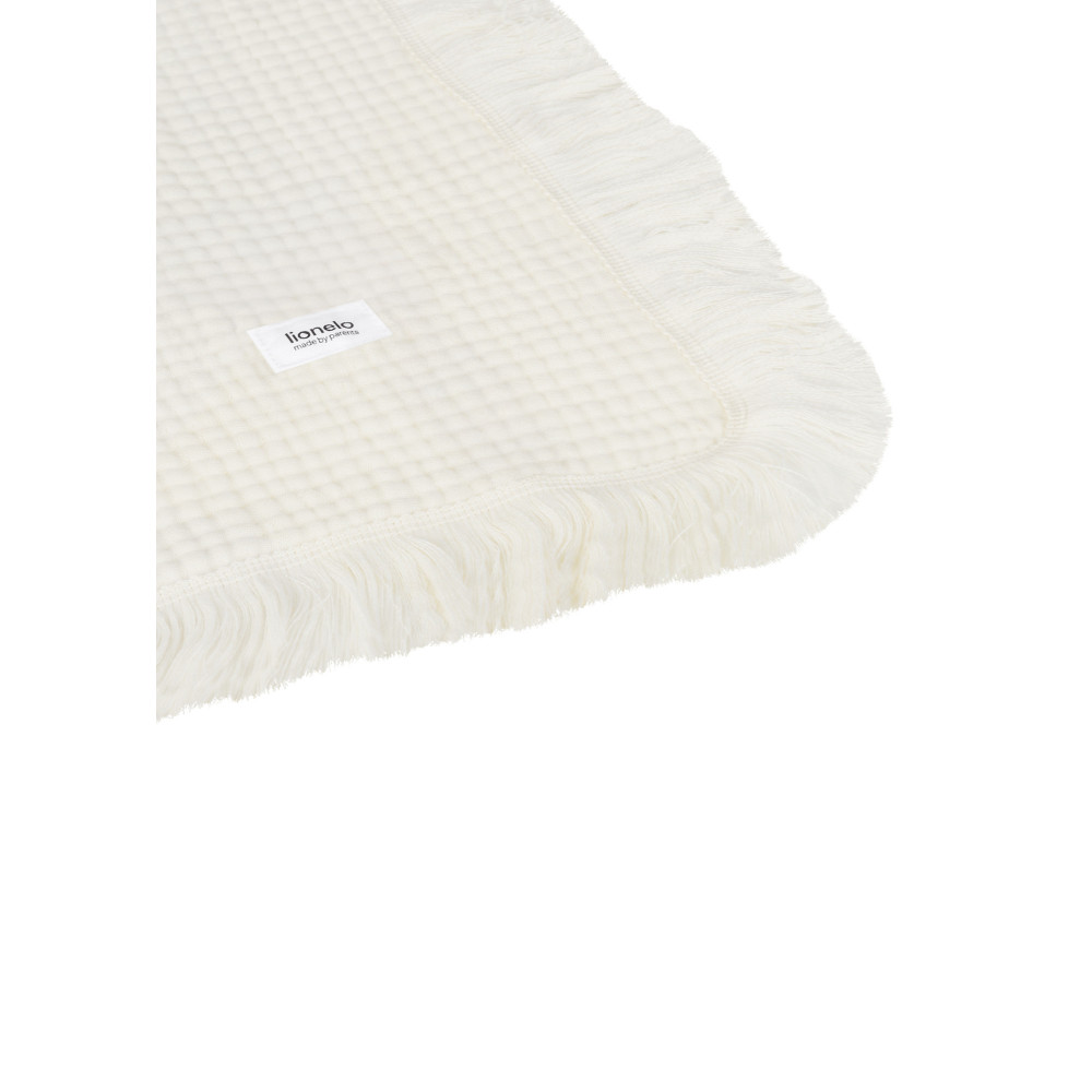 Lionelo Muslin Blanket - шестишарова муслінова ковдра для немовляти • Natural Cream