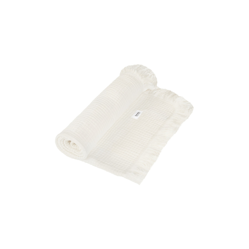 Lionelo Muslin Blanket - шестишарова муслінова ковдра для немовляти • Natural Cream