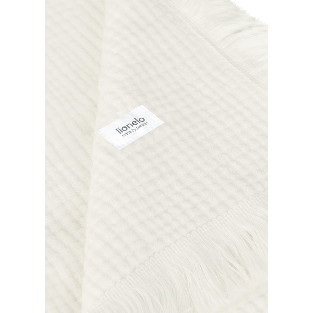Lionelo Muslin Blanket - шестишарова муслінова ковдра для немовляти • Natural Cream