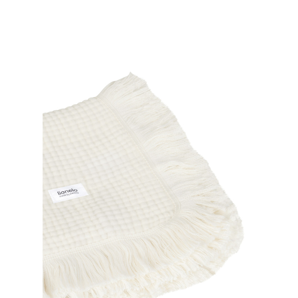 Lionelo Muslin Blanket - шестишарова муслінова ковдра для немовляти • Natural Cream