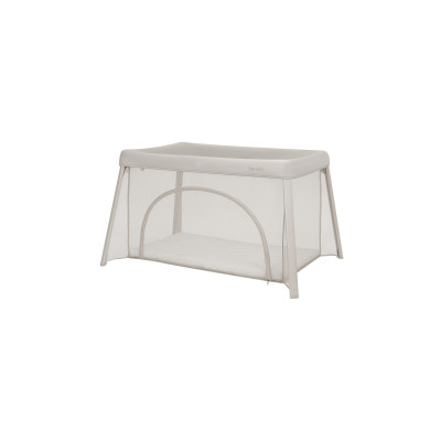 Lionelo Mila - дорожнє ліжечко 2 в 1 з матрацом 4 см • Beige Cream