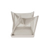 Lionelo Mila - дорожнє ліжечко 2 в 1 з матрацом 4 см • Beige Cream