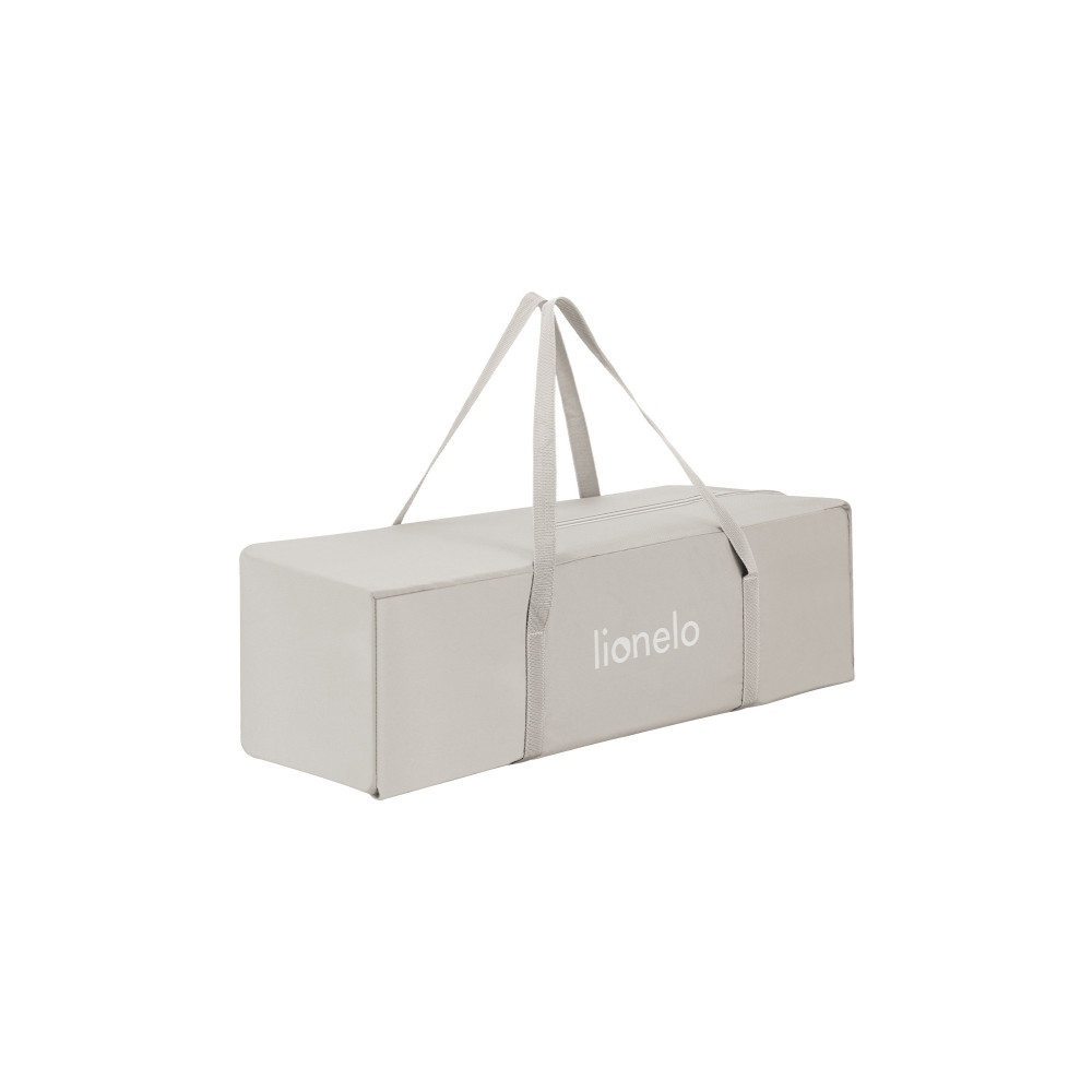 Lionelo Mila - дорожнє ліжечко 2 в 1 з матрацом 4 см • Beige Cream
