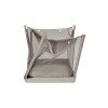 Lionelo Mila - дорожнє ліжечко 2 в 1 з матрацом 4 см • Beige Taupe