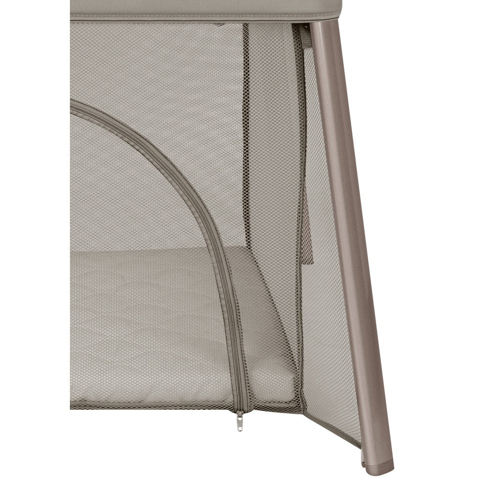 Lionelo Mila - дорожнє ліжечко 2 в 1 з матрацом 4 см • Beige Taupe