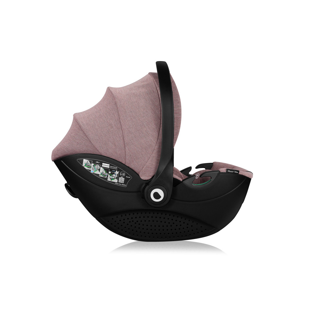 Lionelo Moxie i-Size - автокрісло для новонароджених (40-87 см) • Pink Mauve