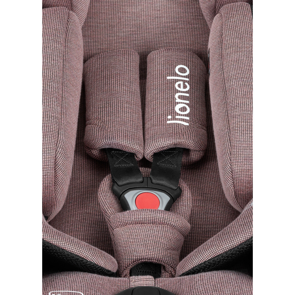Lionelo Moxie i-Size Set - автокрісло для новонароджених з базою ISOFIX • Pink Mauve Lionelo Moxie i-Size Set - автокрісло для новонароджених з базою ISOFIX • Pink Mauve
