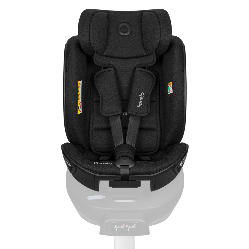 Lionelo Moxie Next i-Size - автокрісло для дитини (0-4 років / 40-105 см) • Black Carbon