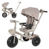 Tilly Flash T-3812 - дитячий триколісний велосипед з батьківською ручкою та поворотним сидінням • Grey Tilly Flash T-3812 - дитячий триколісний велосипед з батьківською ручкою та поворотним сидінням • Grey