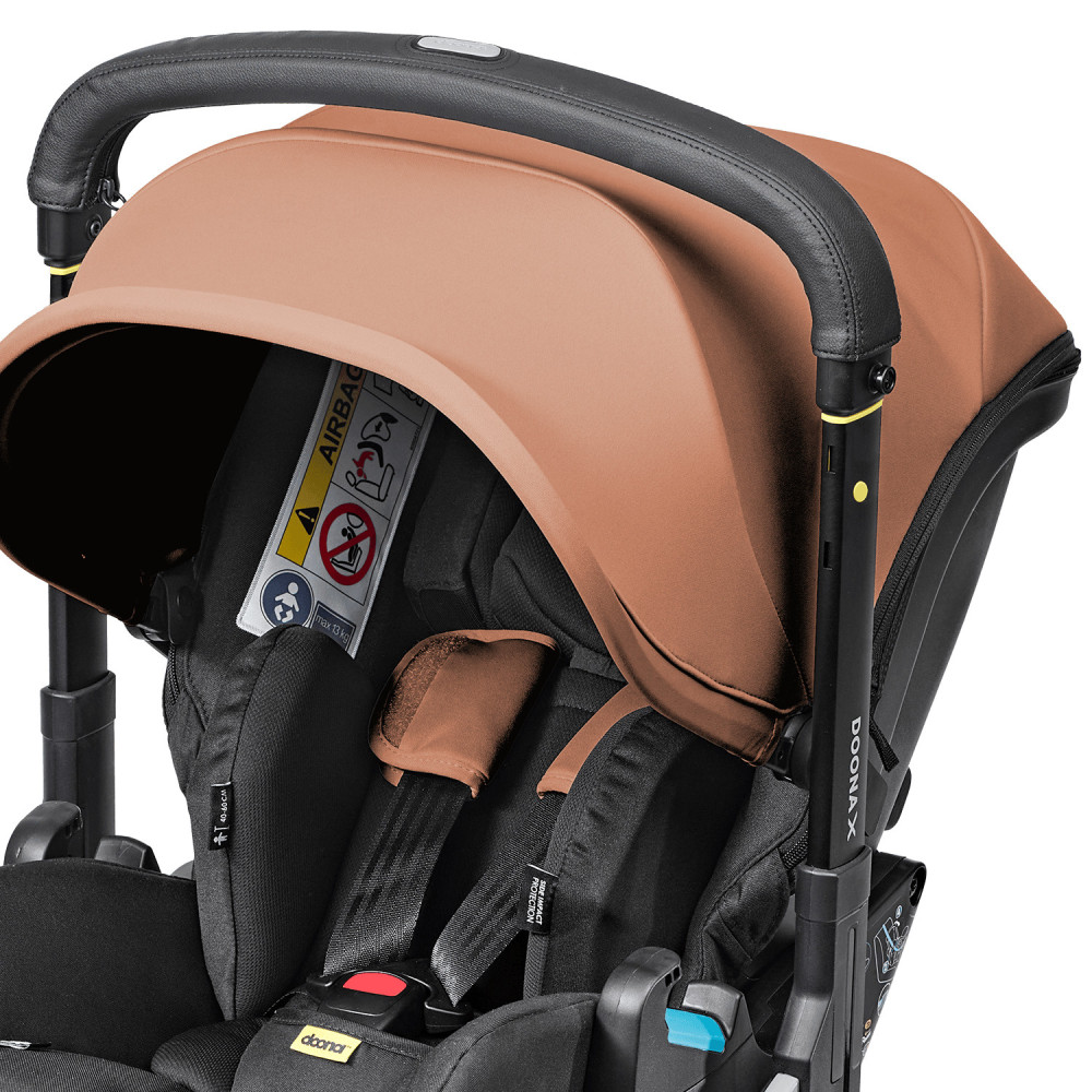 Doona X - автокресло-коляска i-Size для новорожденного (40-85 см), одобрена для самолета • Terracotta Doona X - автокресло-коляска i-Size для новорожденного (40-85 см), одобрена для самолета • Terracotta