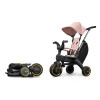 Doona Liki Trike S3 - складной детский трехколесный велосипед с родительской ручкой 5в1 (от 10 месяцев до 3 лет) • Blush Pink