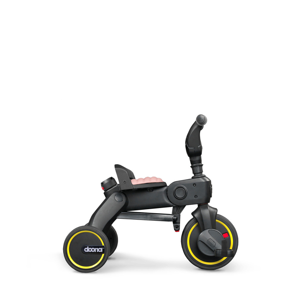 Doona Liki Trike S3 - складной детский трехколесный велосипед с родительской ручкой 5в1 (от 10 месяцев до 3 лет) • Blush Pink Doona Liki Trike S3 - складной детский трехколесный велосипед с родительской ручкой 5в1 (от 10 месяцев до 3 лет) • Blush Pink