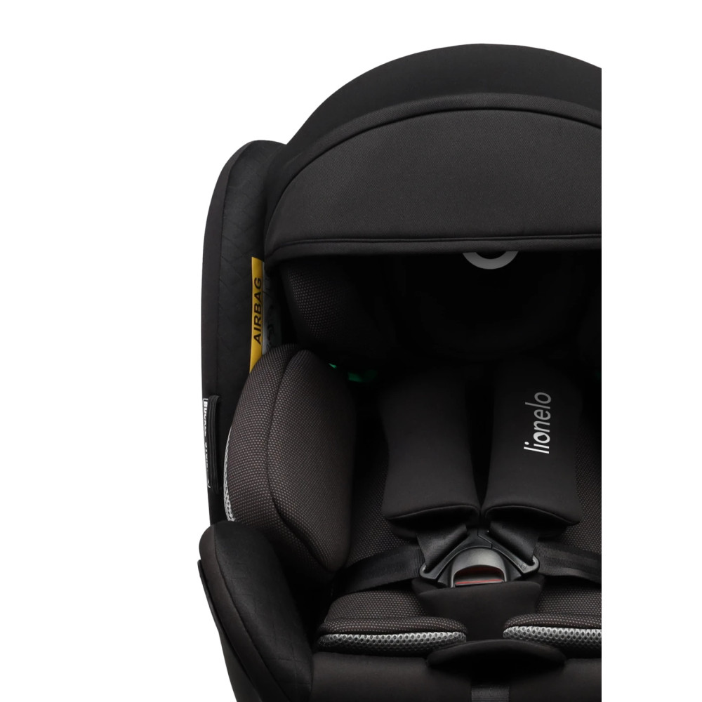 Lionelo Antoon Plus i-Size - поворотне автокрісло для дитини (0 - 48 місяців / 40 - 105 см) • Black Onyx Lionelo Antoon Plus i-Size - поворотне автокрісло для дитини (0 - 48 місяців / 40 - 105 см) • Black Onyx