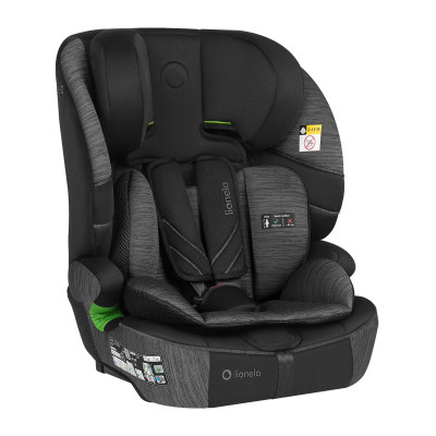 Lionelo Levi Fix i-Size - автокресло для ребенка (76-150 см) • Grey Stone