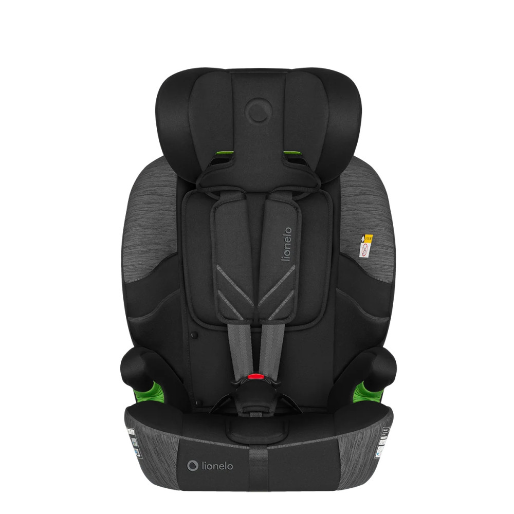 Lionelo Levi Fix i-Size - автокресло для ребенка (76-150 см) • Grey Stone