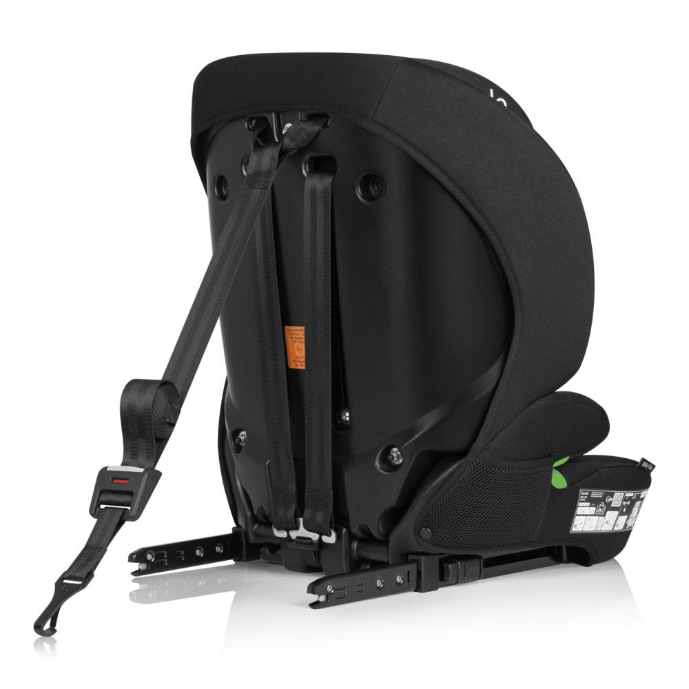 Lionelo Billy i-Size - автокресло для ребенка (76-150 см), система крепления Isofix и TopTether или автомобильный ремень • Black Carbon