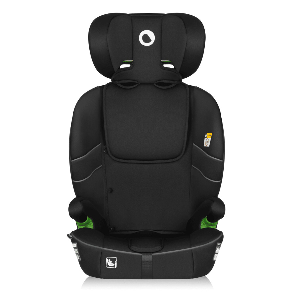 Lionelo Billy i-Size - автокресло для ребенка (76-150 см), система крепления Isofix и TopTether или автомобильный ремень • Black Carbon