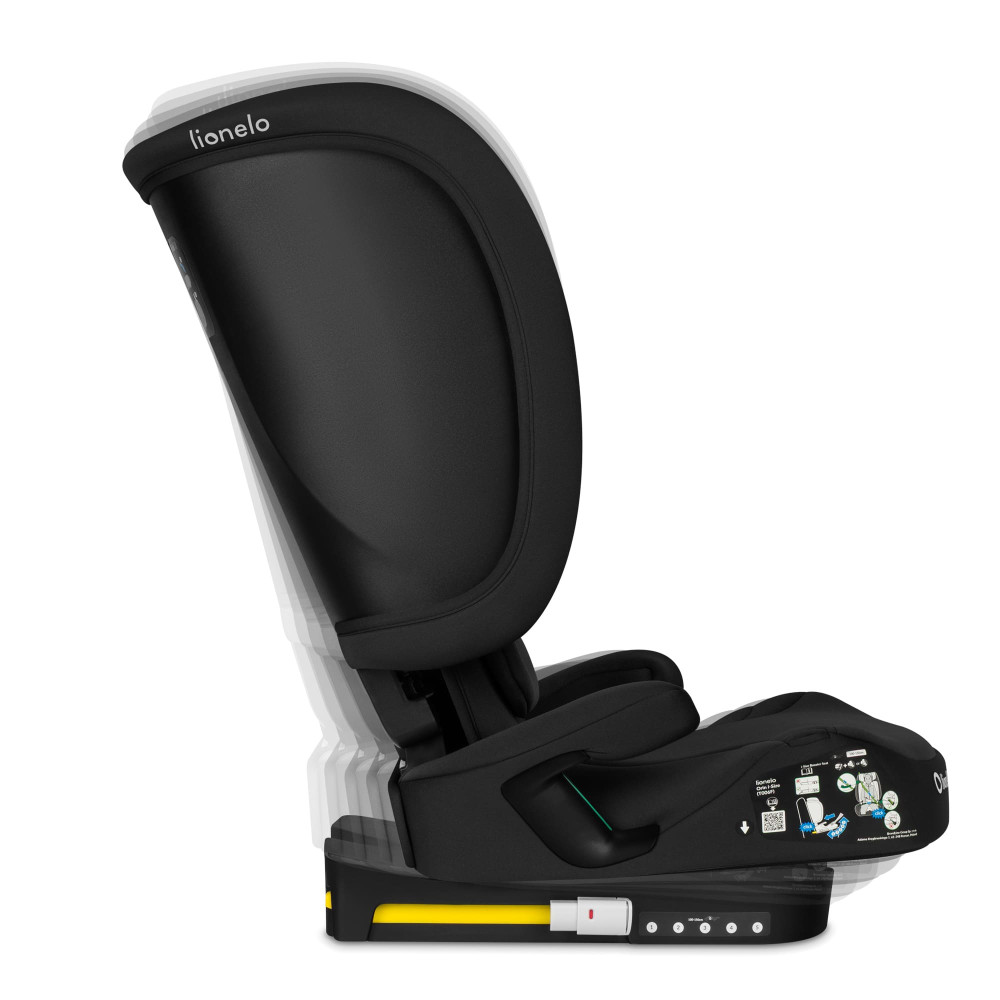 Lionelo Orin i-Size - складное детское автокресло (100 - 150 см) • Black Carbon
