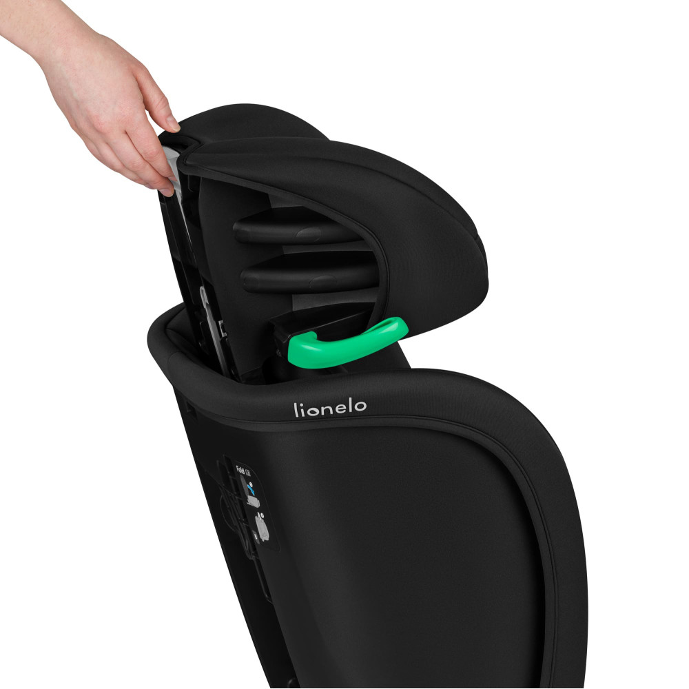 Lionelo Orin i-Size - складное детское автокресло (100 - 150 см) • Black Carbon