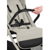 Lionelo Cloe Plus - прогулянкова коляска з автоматичним складанням, компактний візок • Beige Sand