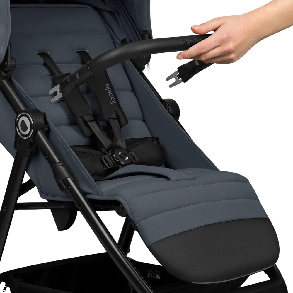 Lionelo Iva - прогулянкова коляска • Grey Graphite Lionelo Iva - прогулянкова коляска • Grey Graphite