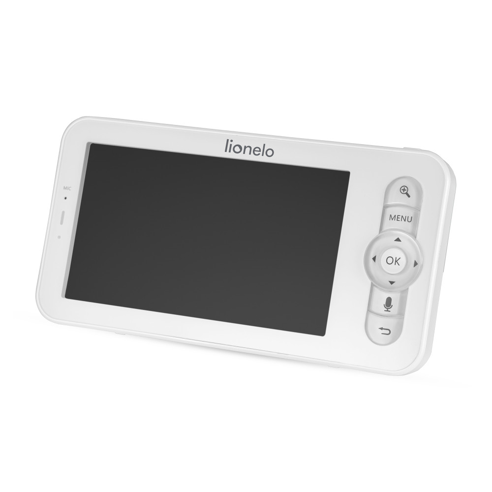 Lionelo Babyline 9.2 AI - відеоняня з екраном 5 дюймів, камерою Full HD та Wi-Fi