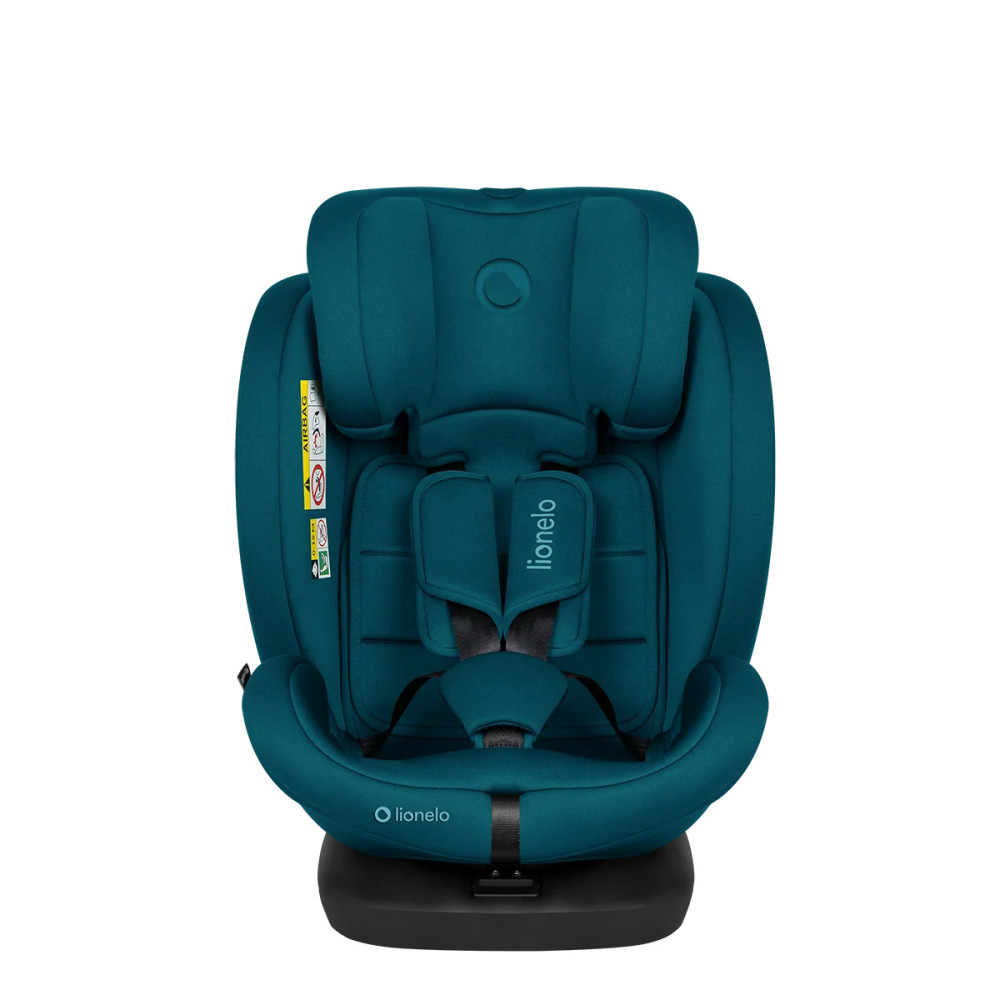Lionelo Bastiaan i-Size - детское автокресло (0-12 лет / 40-150 см), поворотная база на 360°, наклон спинки, регулировка подголовника • Blue Indigo