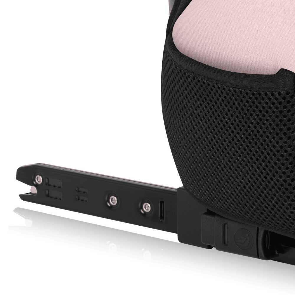 Lionelo Levi Fix i-Size - автокресло для ребенка (76-150 см) • Pink Baby