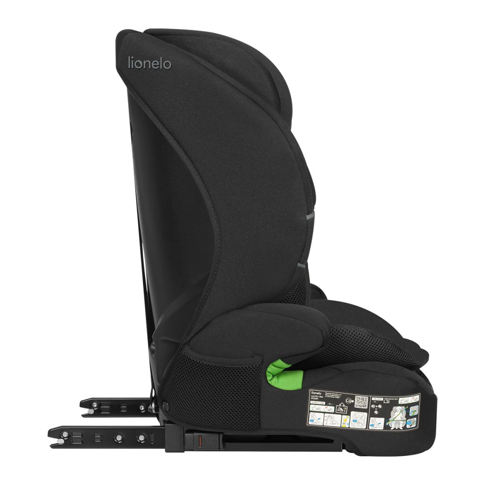Lionelo Levi Fix i-Size - автокресло для ребенка (76-150 см) • Black Carbon