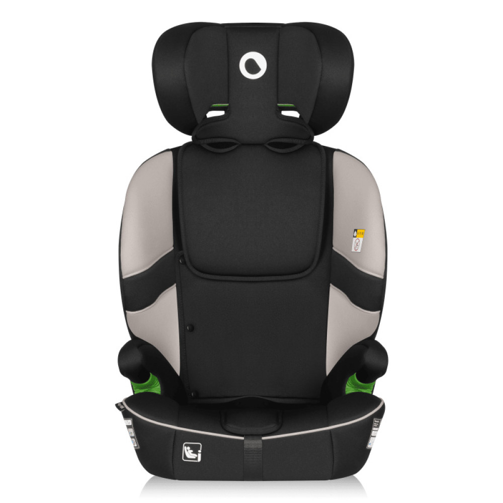 Lionelo Billy i-Size - автокрісло для дитини (76-150 см), система кріплення Isofix та TopTether або автомобільний ремінь • Beige Latte