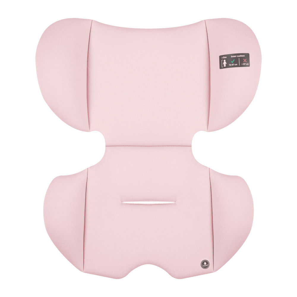 Lionelo Billy i-Size - автокресло для ребенка (76-150 см), система крепления Isofix и TopTether или автомобильный ремень • Pink Baby