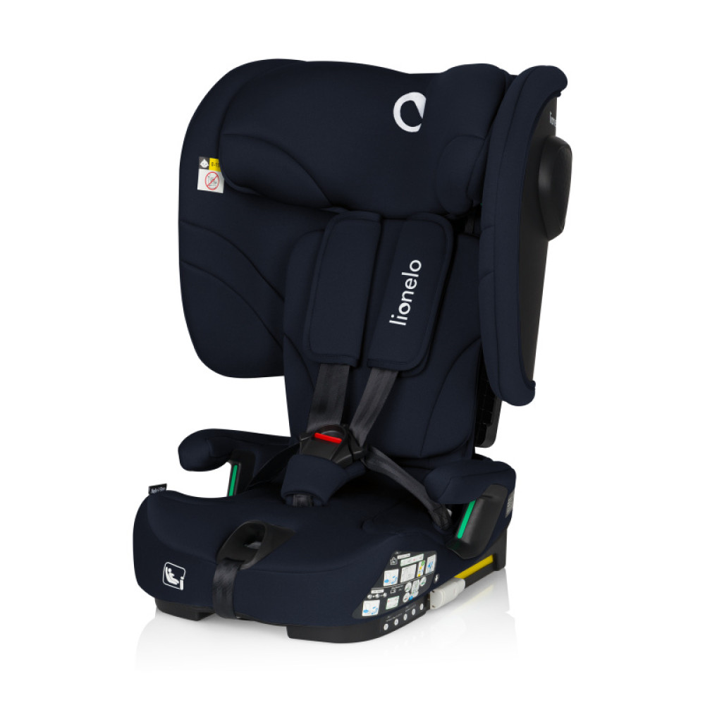 Lionelo Nelly i-Size - складное детское автокресло, крепление ISOFIX и Top Tether • Blue Navy