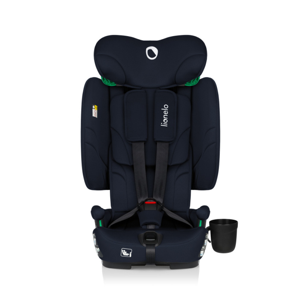 Lionelo Nelly i-Size - складное детское автокресло, крепление ISOFIX и Top Tether • Blue Navy
