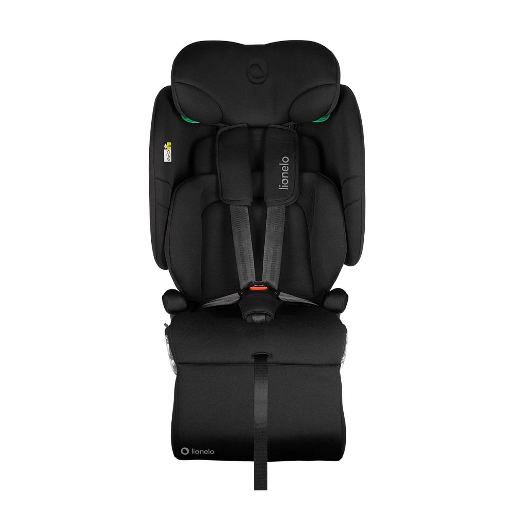 Lionelo Nelly i-Size - складное детское автокресло, крепление ISOFIX и Top Tether • Black Carbon