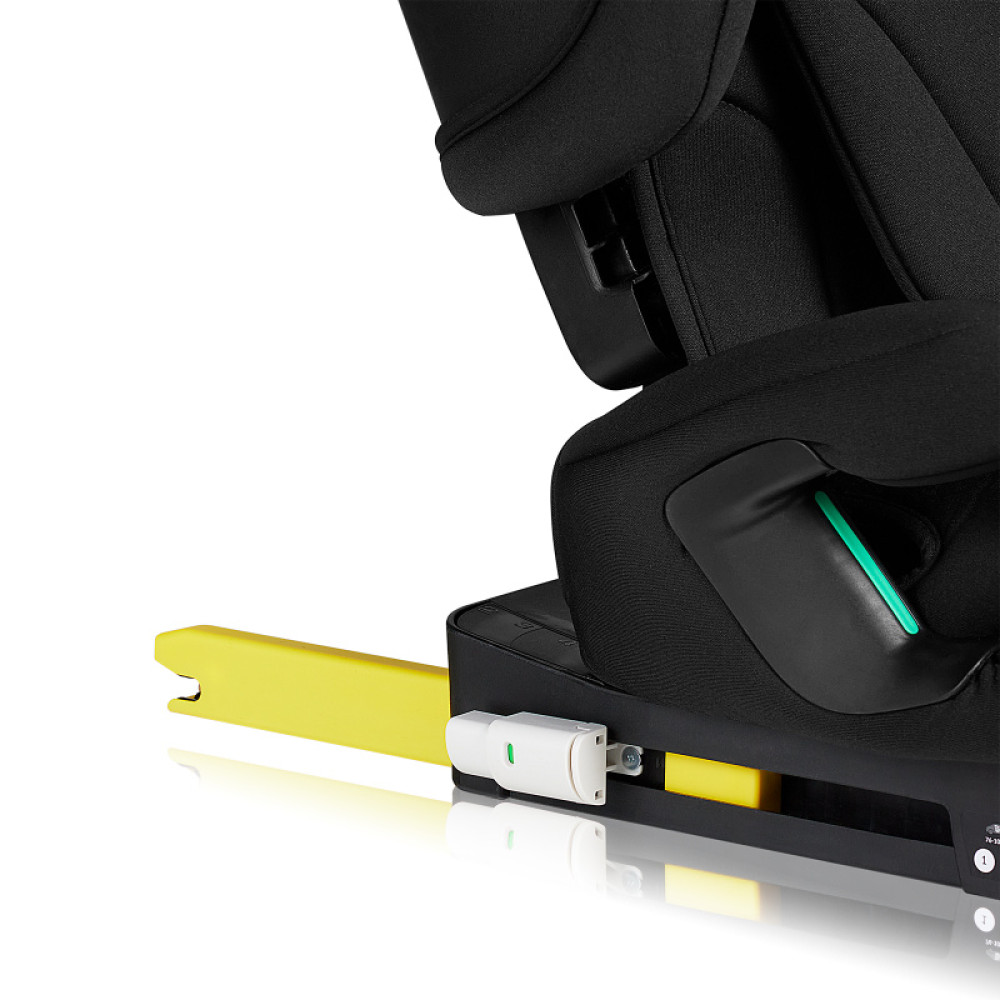 Lionelo Nelly i-Size - складное детское автокресло, крепление ISOFIX и Top Tether • Black Carbon