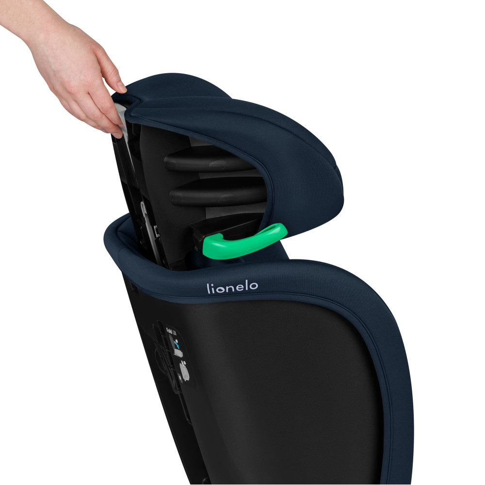 Lionelo Orin i-Size - складное детское автокресло (100 - 150 см) • Blue Navy