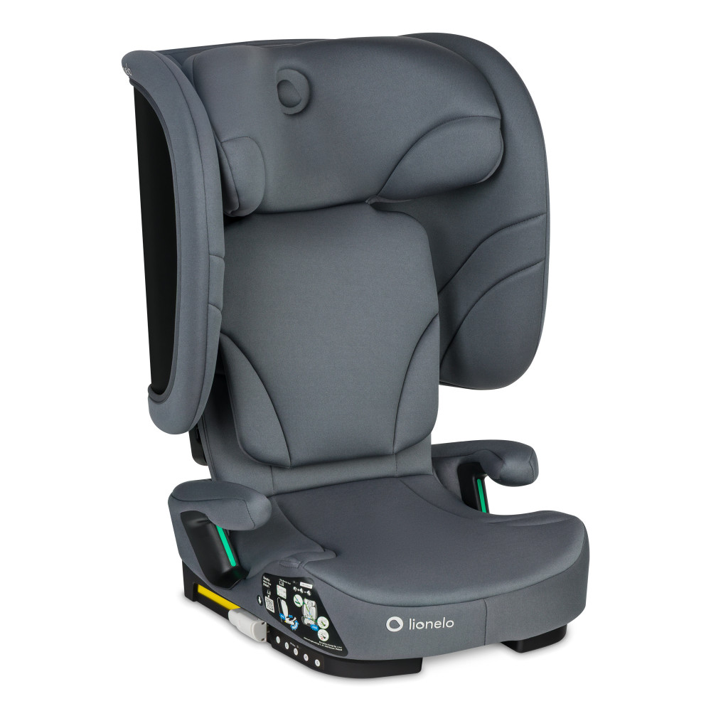 Lionelo Orin i-Size - складное детское автокресло (100 - 150 см) • Grey Graphite