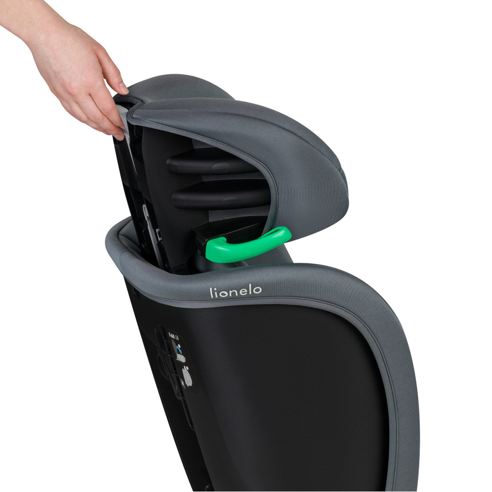 Lionelo Orin i-Size - складное детское автокресло (100 - 150 см) • Grey Graphite