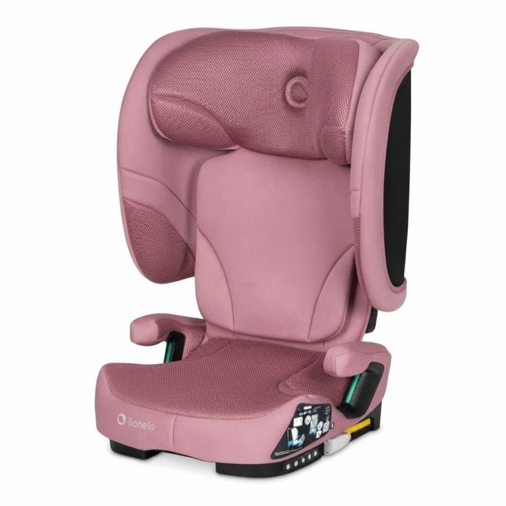 Lionelo Orin i-Size - складное детское автокресло (100 - 150 см) • Pink Mauve