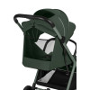 Lionelo Cloe Plus - прогулянкова коляска з автоматичним складанням, компактний візок • Green Sage